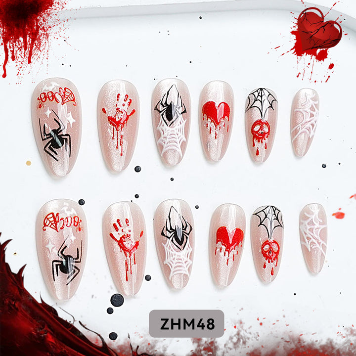 Halloween-Themed Press-On Nail Collection Kalsten