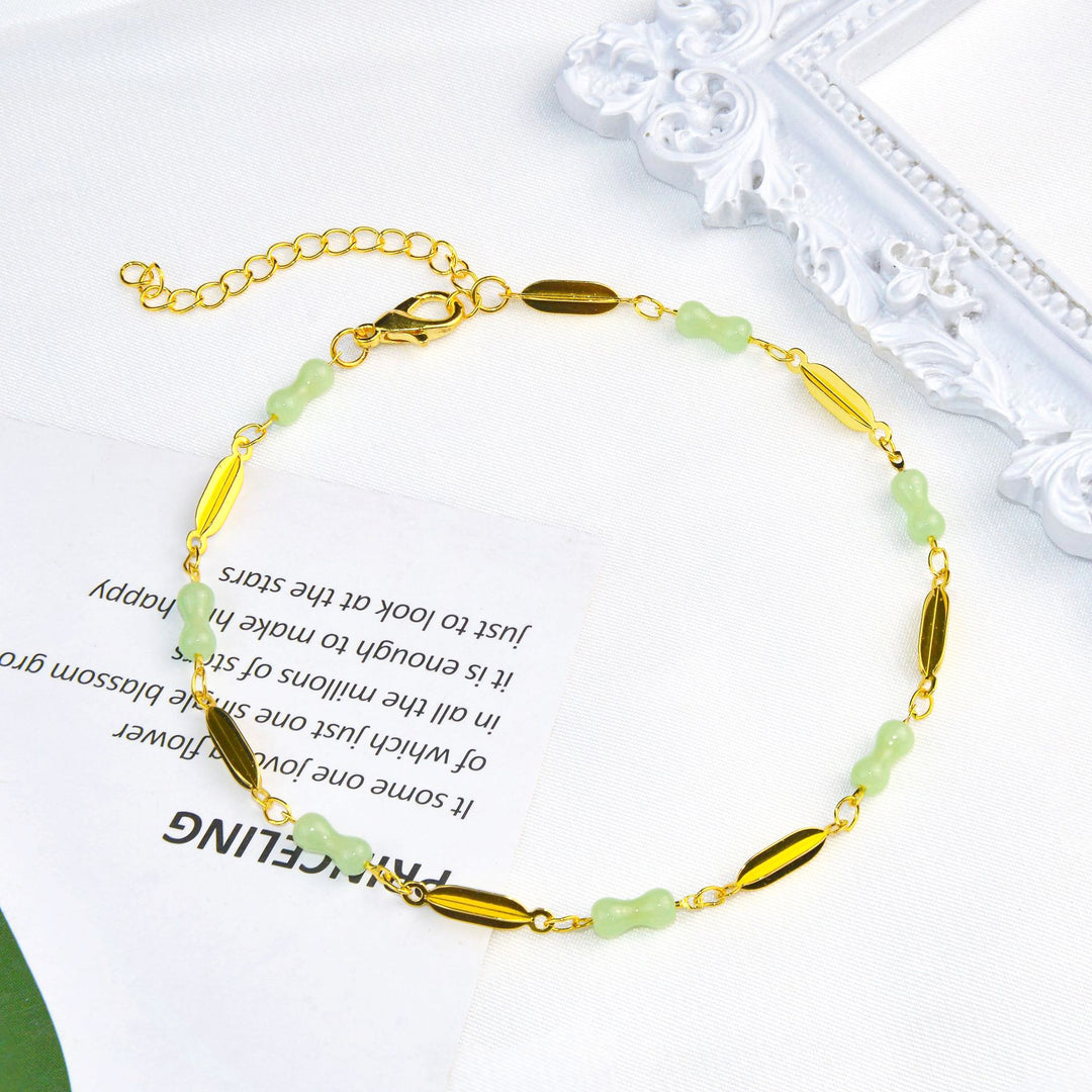 Elegant Gemstone Anklet Kalsten