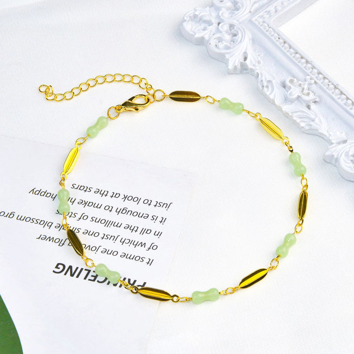 Elegant Gemstone Anklet Kalsten