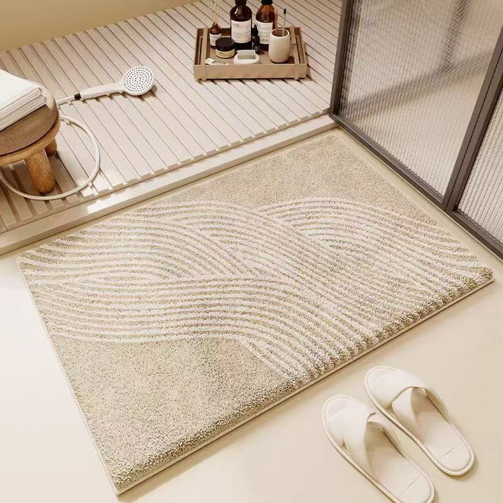 Plush Absorbent Bath Mat