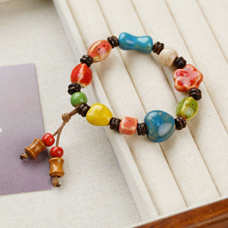 Heart-Shaped Beaded Bracelet Kalsten
