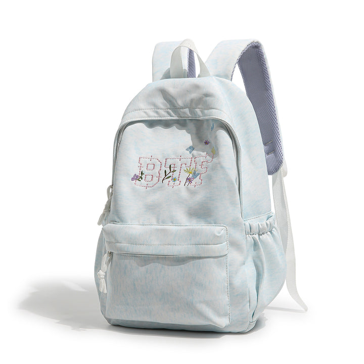 Embroidered Floral Casual Backpack Kalsten
