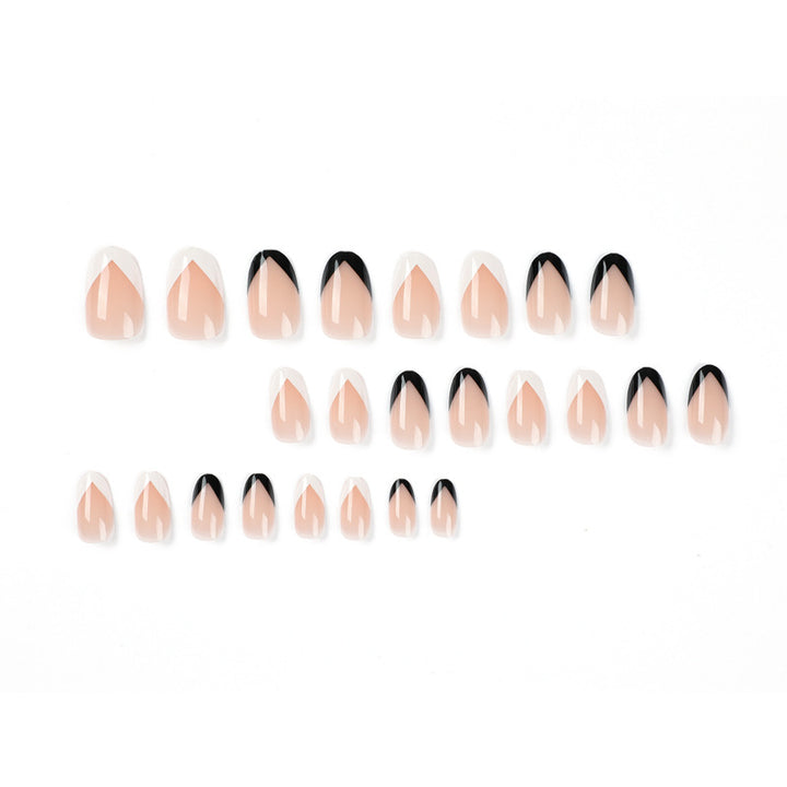 Artificial stiletto nails with elegant design and glamour embellishments Kalsten