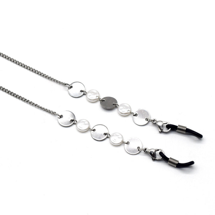 Elegant Metallic Chain Eyewear Holder Kalsten
