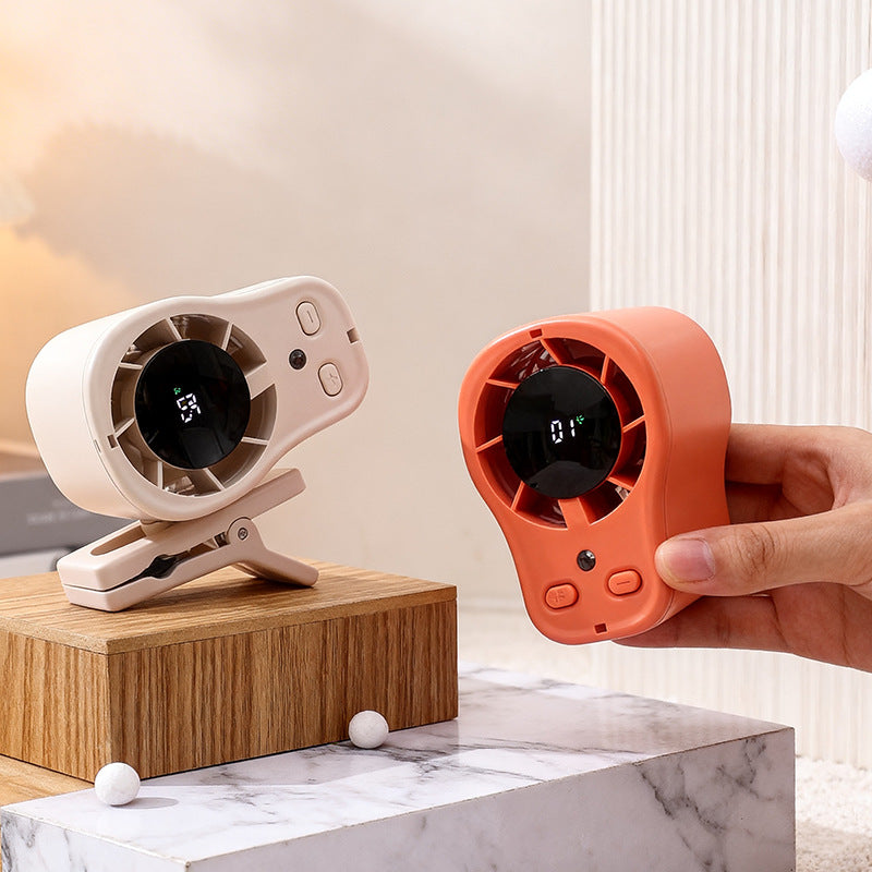 Ladies table fan with USB charging port and clamp function Kalsten