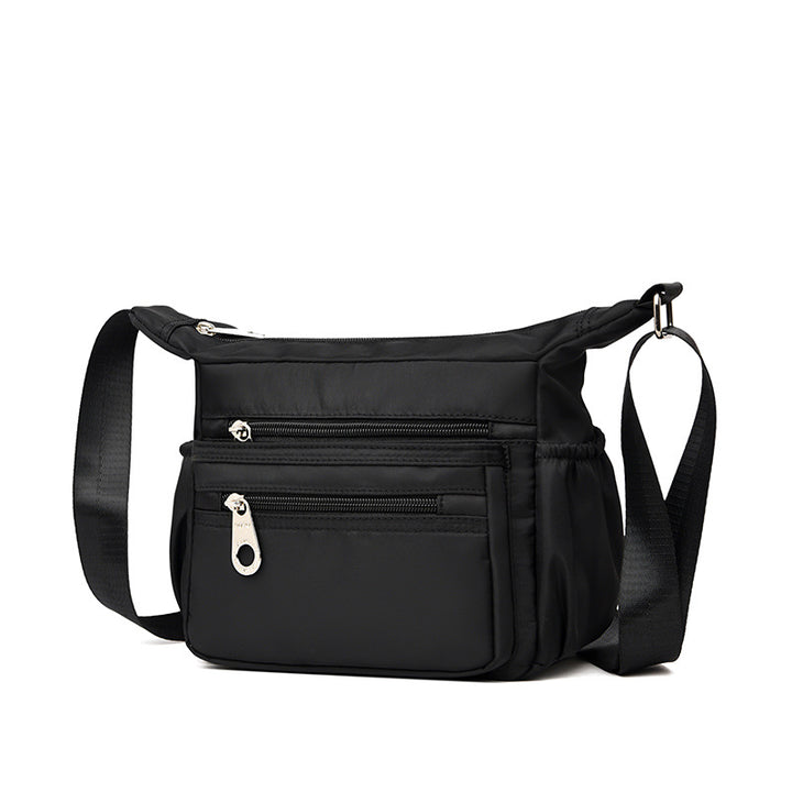Multi-Zipper Crossbody Organizer Bag Kalsten