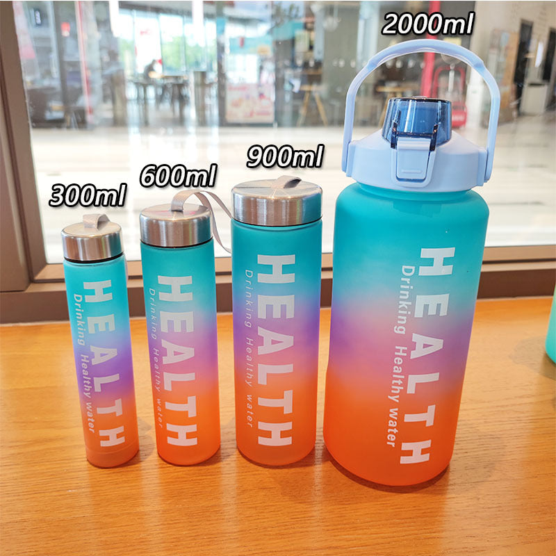 Women's insulated sports water bottle with ergonomic grip and leak-proof lid Kalsten