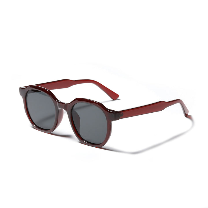 Women's stylish sunglasses with clear frame and polarized lenses Kalsten