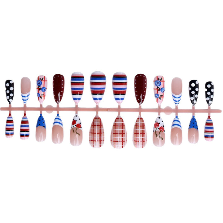 Artistic Themed Press-On Nail Collection Kalsten