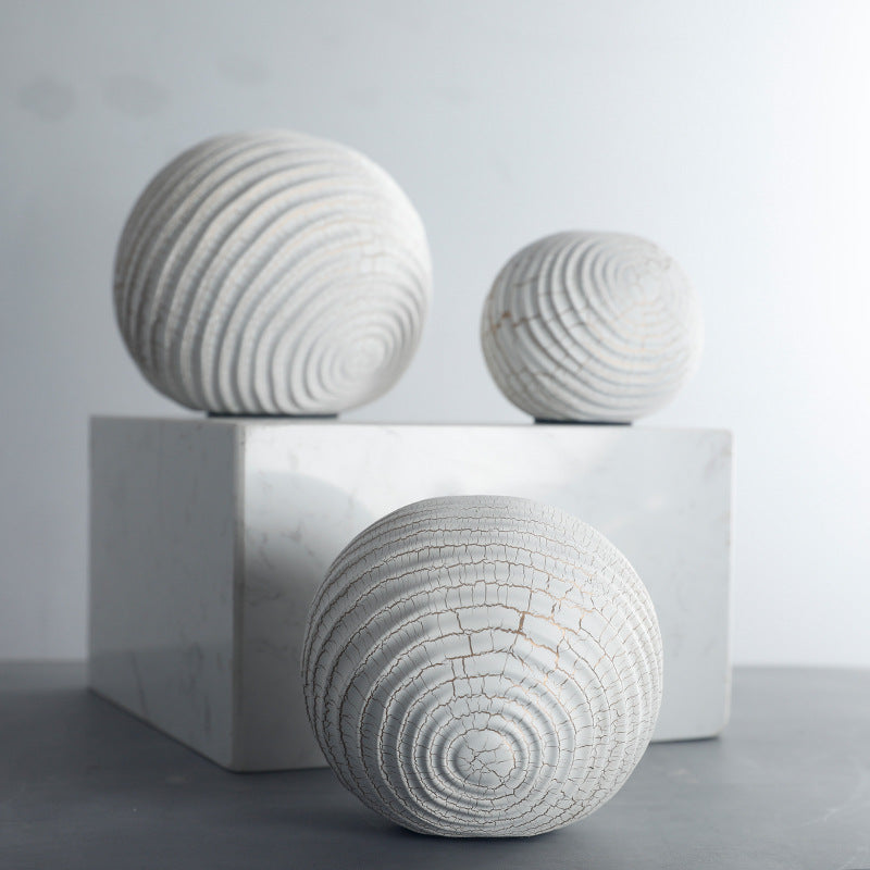 Artistic Textured Decorative Sphere