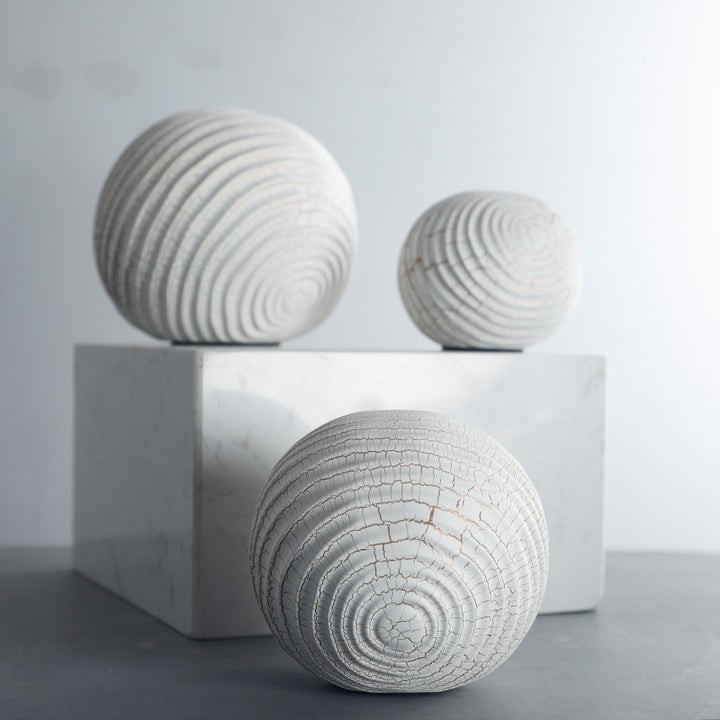 Artistic Textured Decorative Sphere