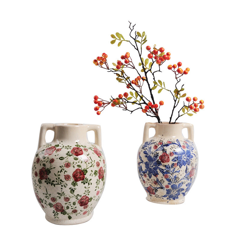 Floral Ceramic Flower Pot Kalsten