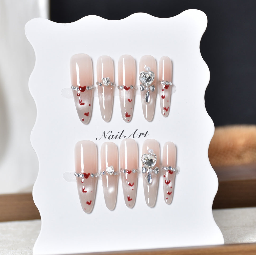 Decorative Press-On Nail Art Set Kalsten