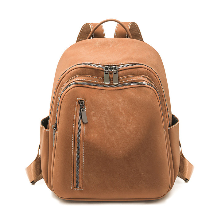 Stylish Leather Backpack Kalsten