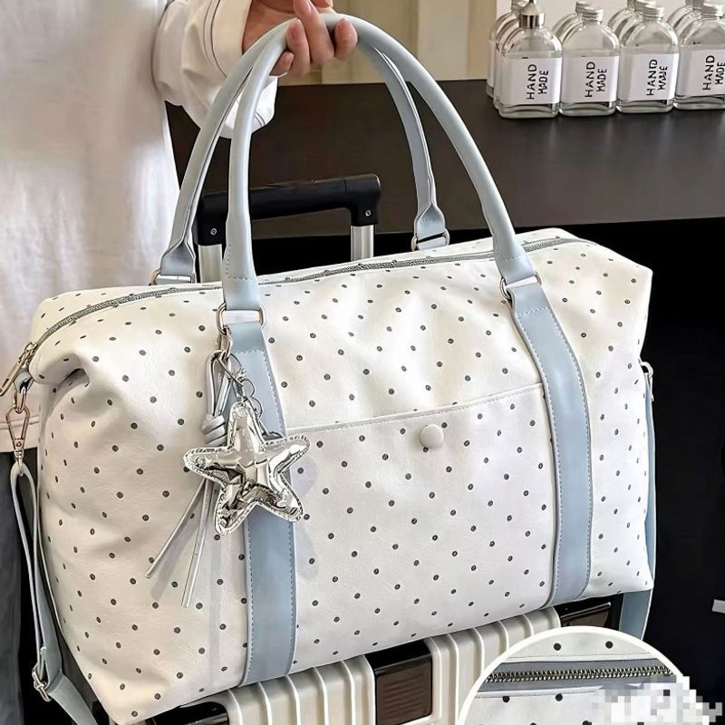 Women's Polka Dot Travel Duffel Bag Kalsten