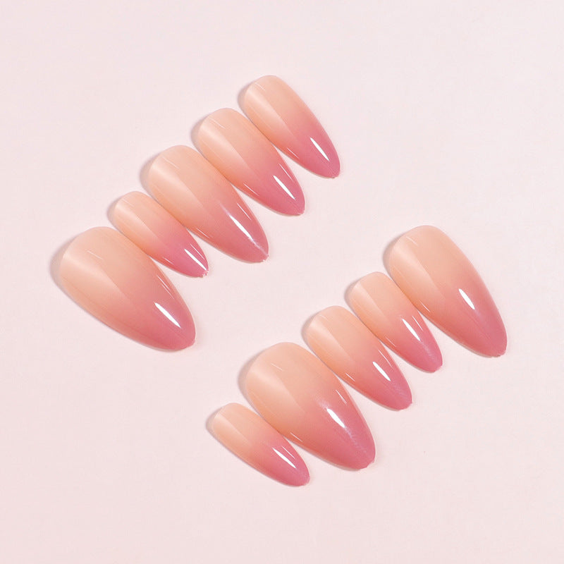 Premium Glossy Ombre Stiletto Press-On Nail Tips Kalsten