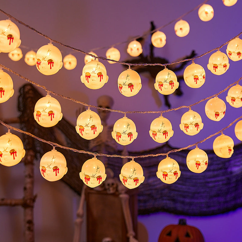 Festive Ghost LED String Lights Kalsten