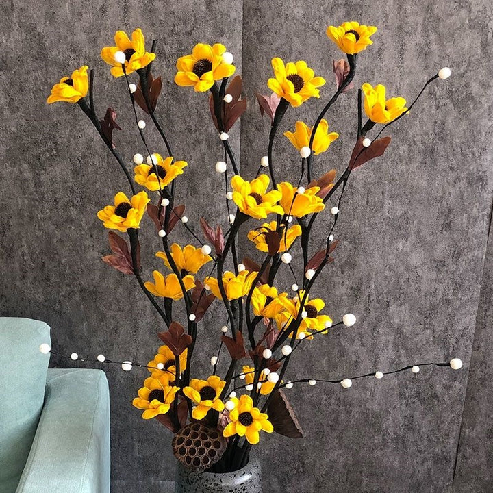 Lifelike Decorative Floral Arrangement