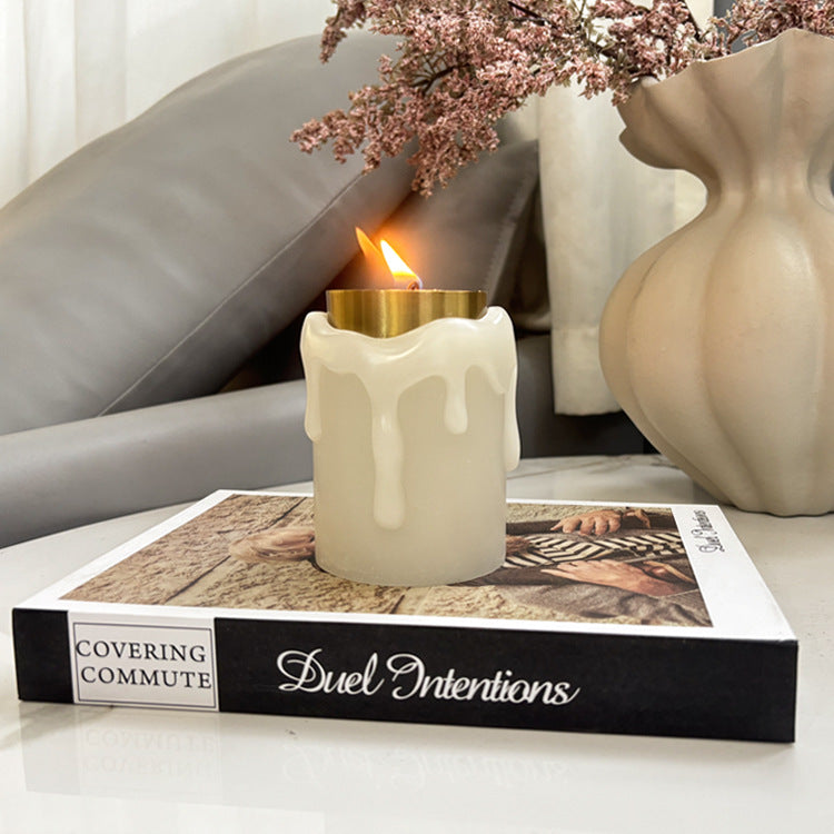 Decorative Drip Candle Holder