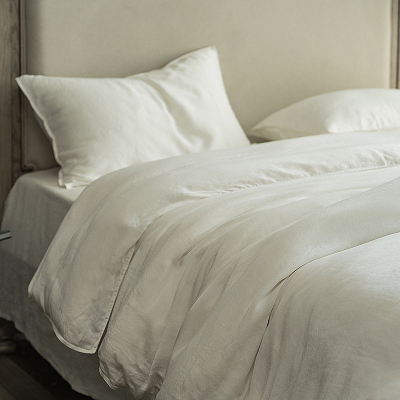 Linen bedding set
