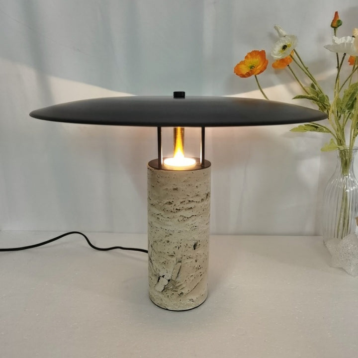 Modern Minimalist Table Lamp with Geometric Base