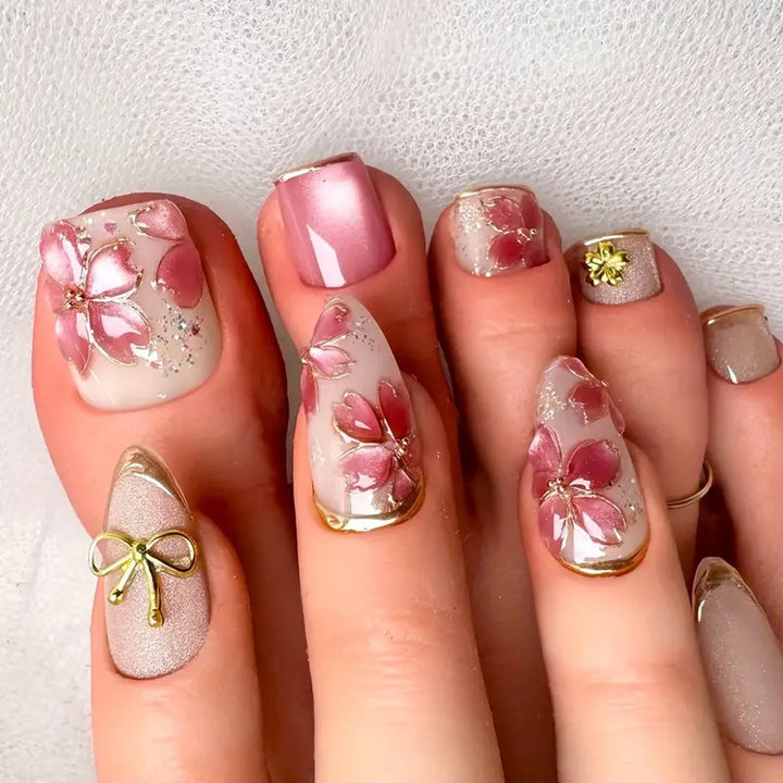 Floral Artistry Nail Set Kalsten