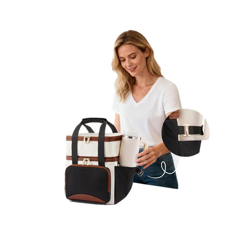 Insulated Lunch Bag with Multiple Compartments Kalsten