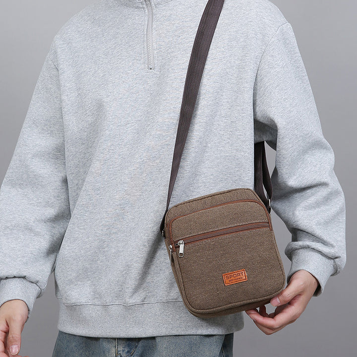 Versatile Canvas Crossbody Bag Kalsten
