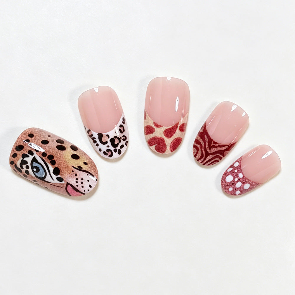 Safari Animal Theme Nail Art Set Kalsten