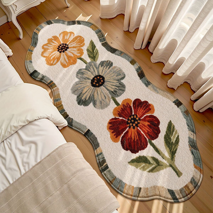 Stylish Floral Patterned Area Rug