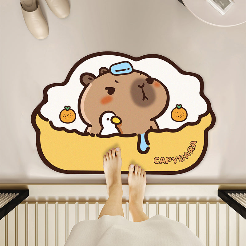Cartoon Character Door Mat for Home Entryway