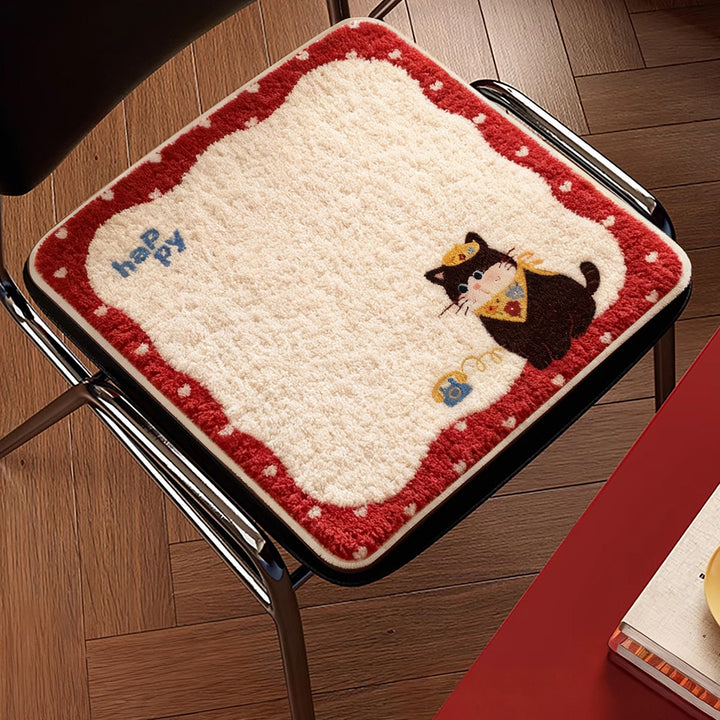 Cute Cat-Themed Chair Cushion Kalsten
