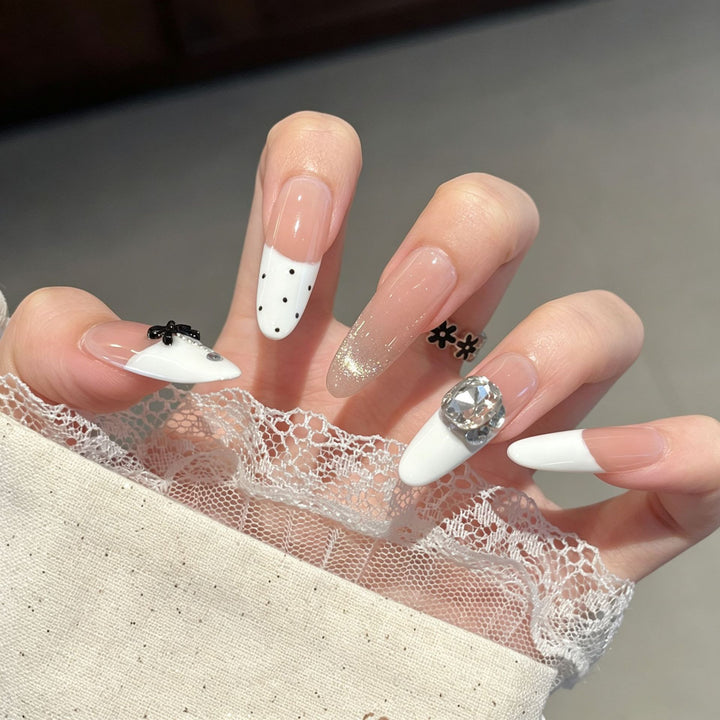 Elegant Long Stiletto Press-On Nail Extensions Kalsten
