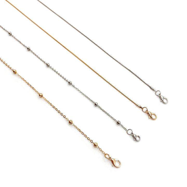 Sleek Metal Chain Eyewear Retainer Kalsten