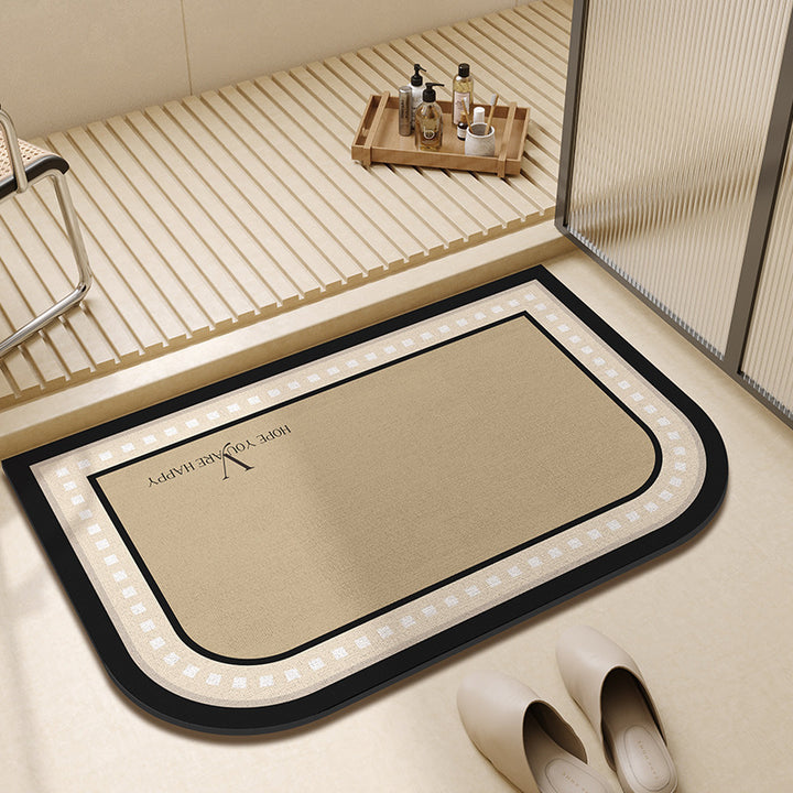 Elegant Soft Anti-Slip Bath Mat
