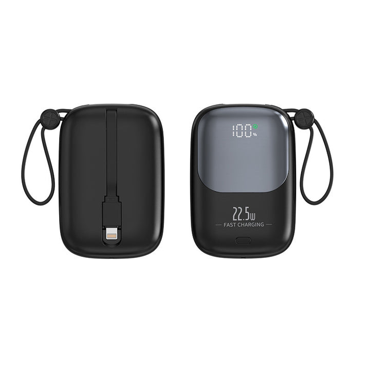 Compact pocket power bank with digital charging indicator Kalsten