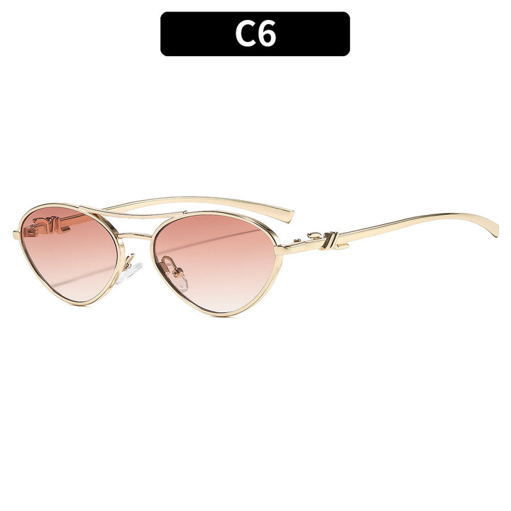 Elegant Dual Bridge Sunglasses