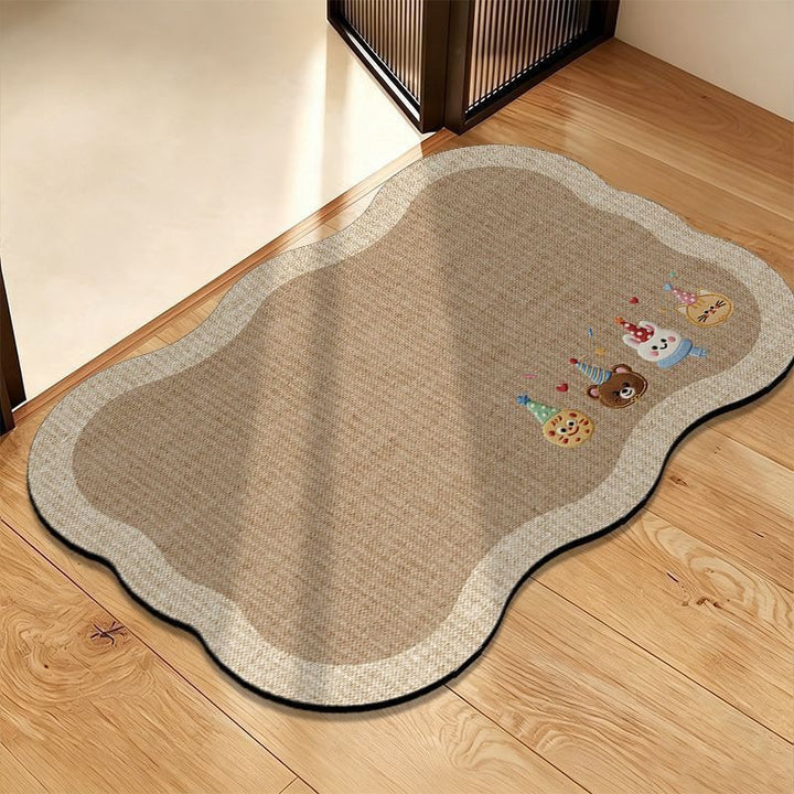 Decorative Pet-Themed Area Mat Kalsten