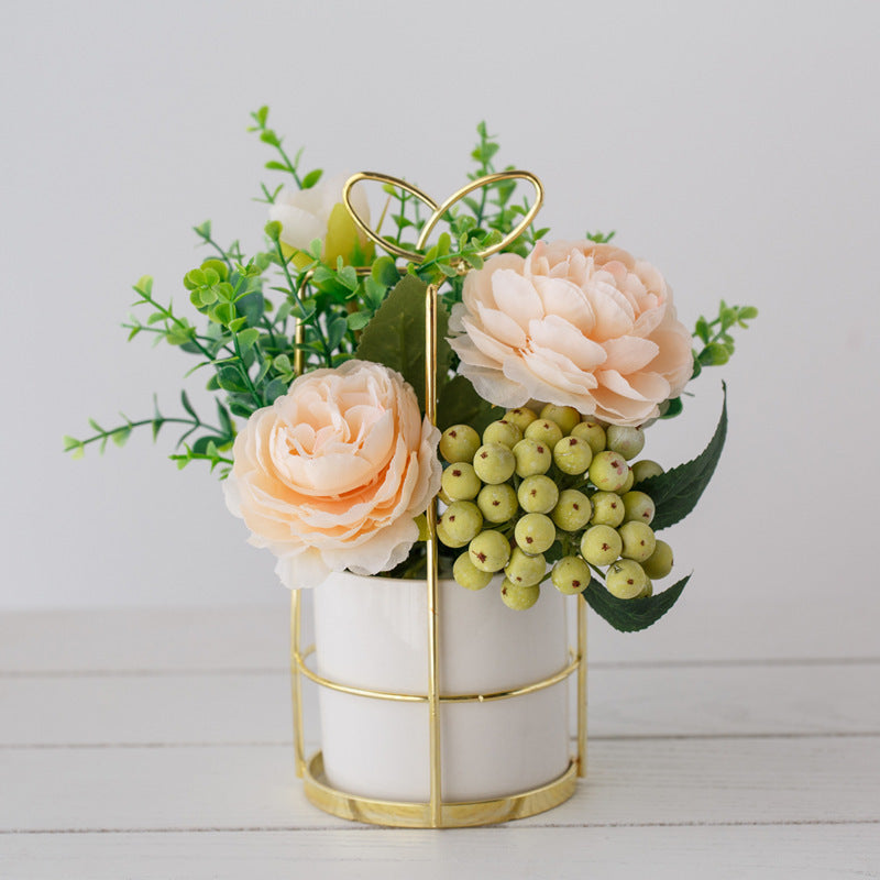 Charming Floral Table Centerpiece
