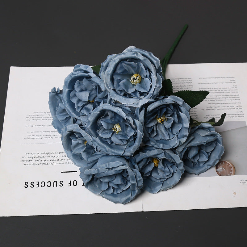 Decorative Artificial Flower Bouquet for Home Display