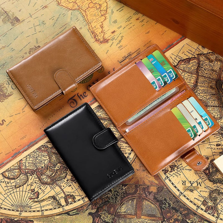 RFID-Blocking Leather Card Holder Kalsten