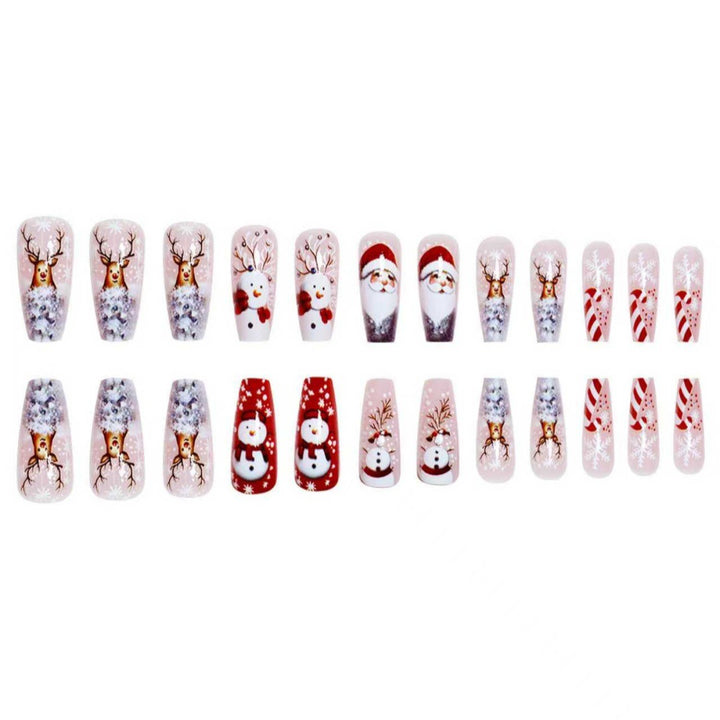 Festive Holiday Themed Nail Art Kalsten