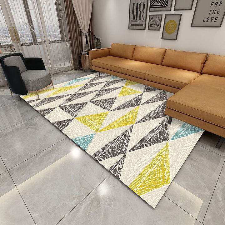 Geometric Decorative Area Rug Kalsten
