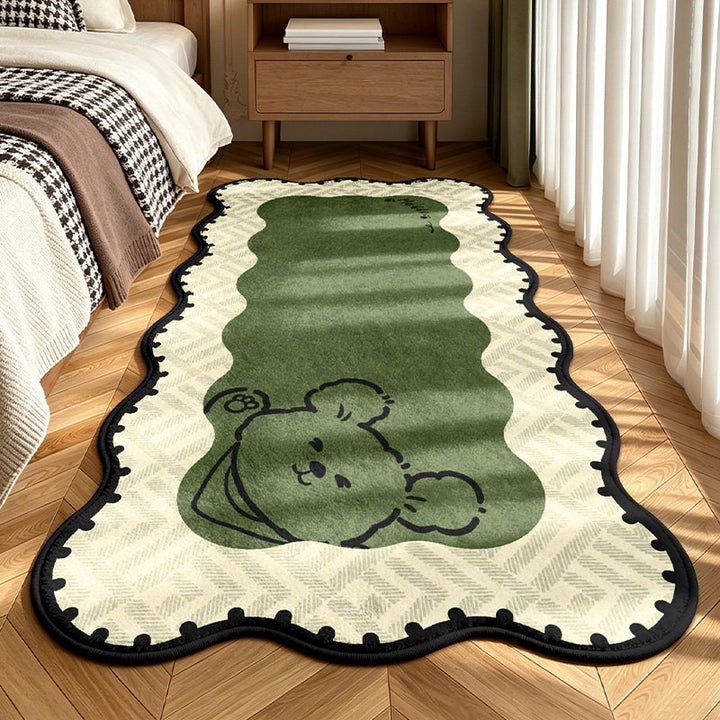 Cartoon Dog Design Area Rug