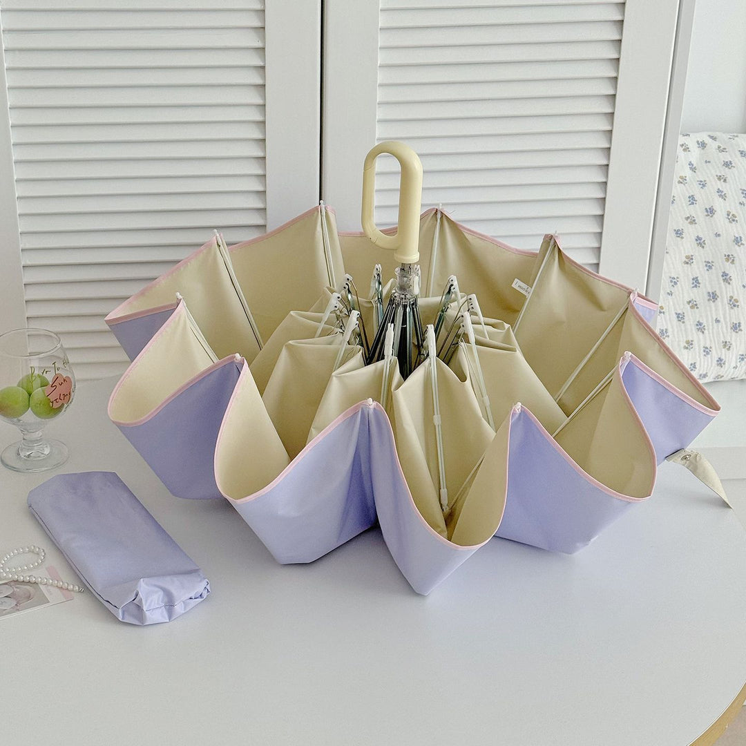 Women's Foldable Umbrella with Innovative Flower Shape Kalsten