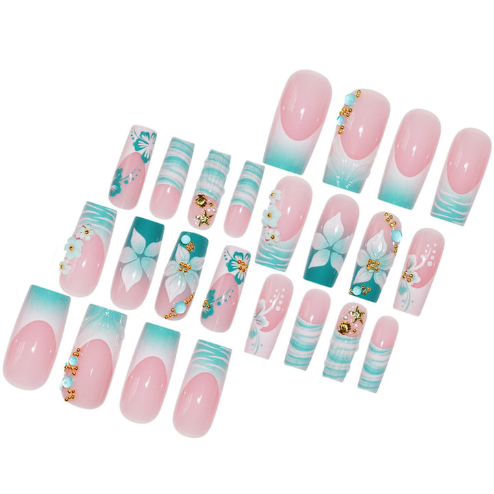 Floral Art Press-On Nails Kalsten