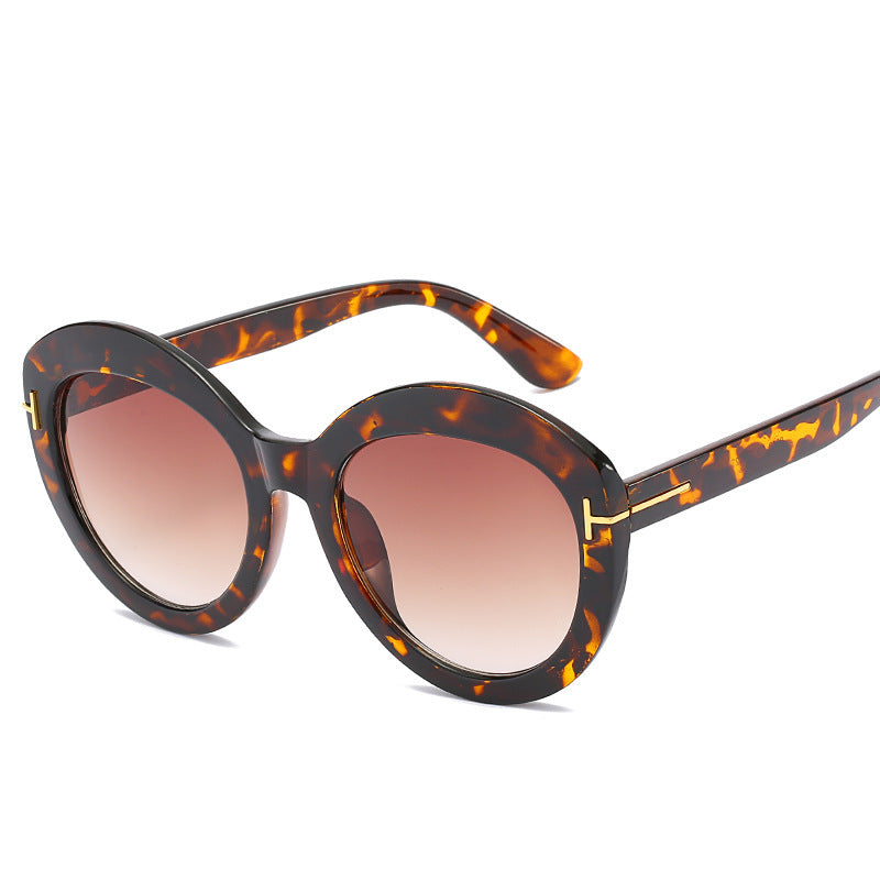 Oversized Gradient Lens Sunglasses Kalsten