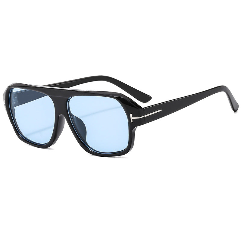Women's oversized sunglasses with square frame and polarized lenses Kalsten