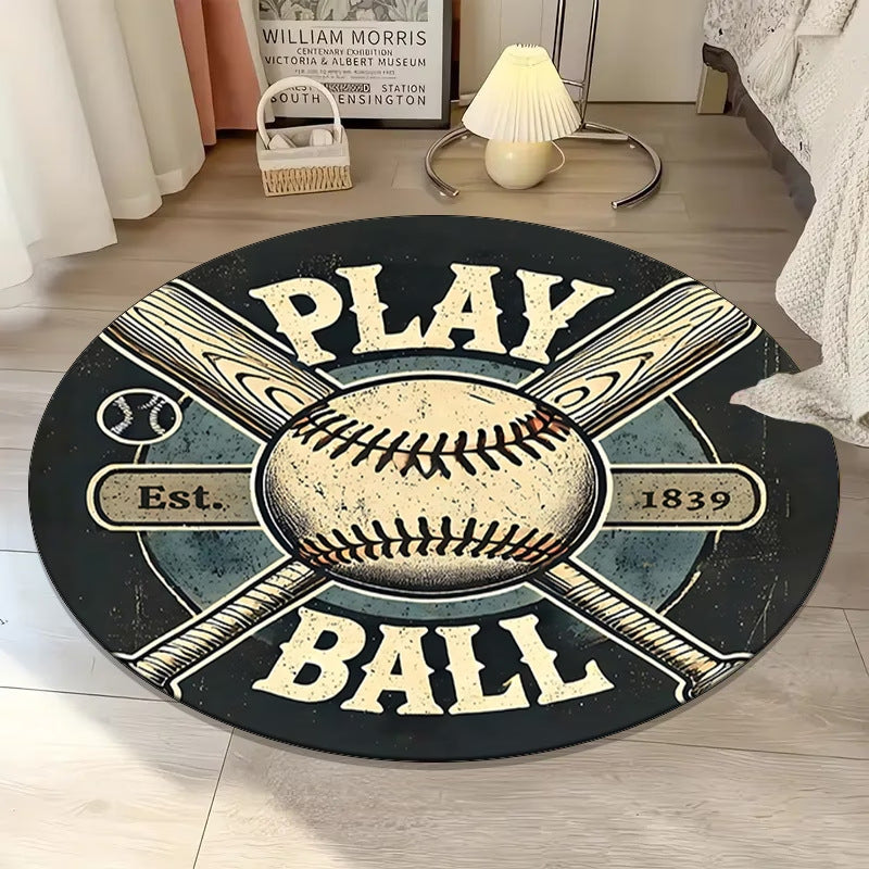 Sports-Themed Area Rug