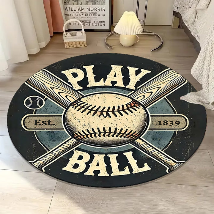 Sports-Themed Area Rug
